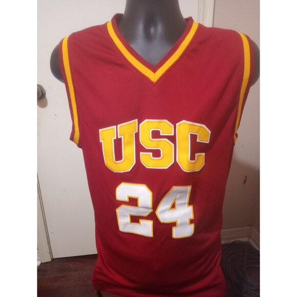 USC Brian Scalabrine #24 custom stitched basketball jersey Size XL - Picture 1 of 8